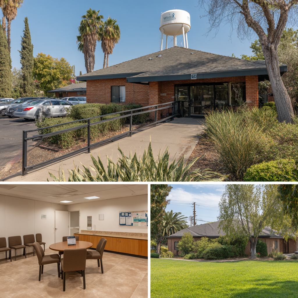Facility grounds at Silver Hill Healing in El Monte, California